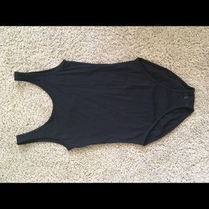 Topshop black bodysuit Size 4